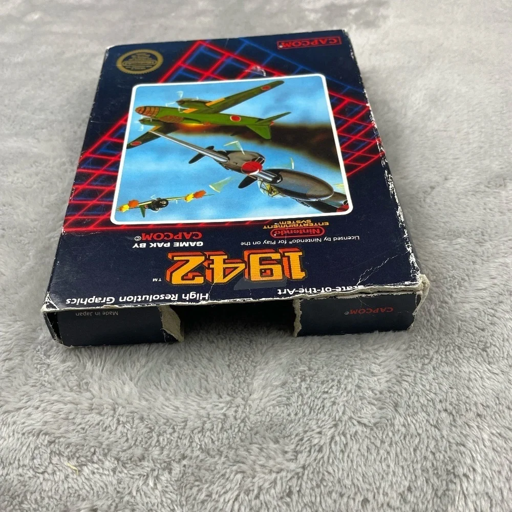 1942 Nintendo NES Authentic Original BOX ONLY